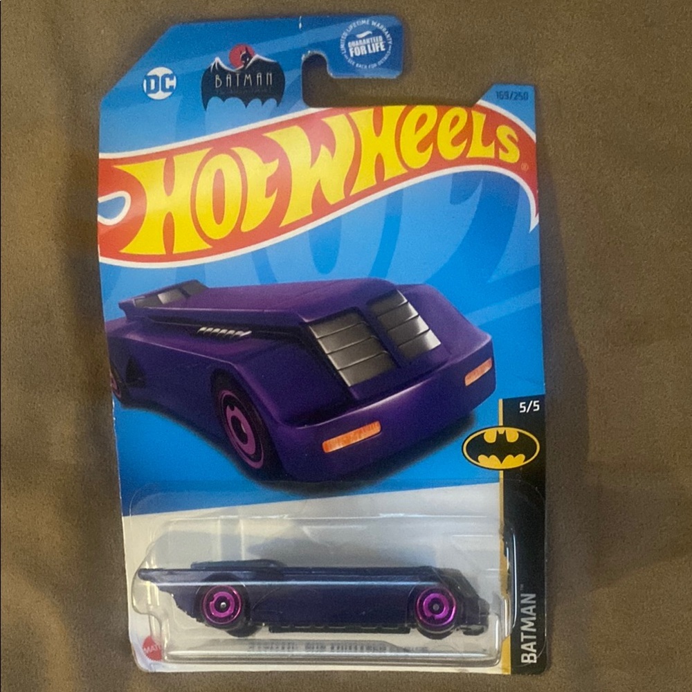 Hot Wheels Batman Purple Car